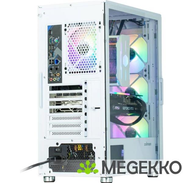 Grote foto zalman i3 neo white computers en software behuizingen en kasten