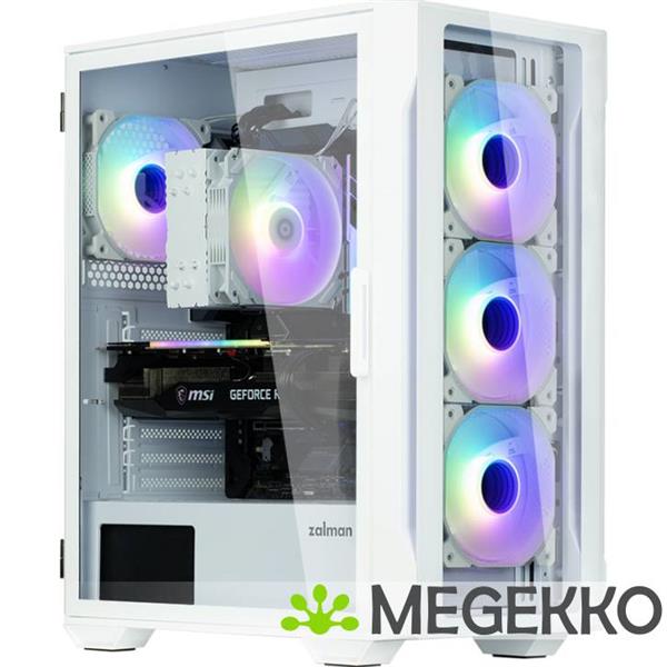 Grote foto zalman i3 neo tg white computers en software behuizingen en kasten