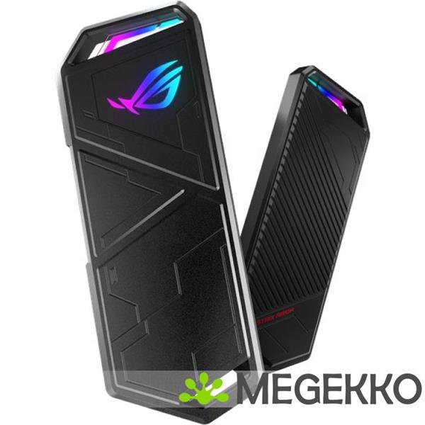 Grote foto asus rog strix arion zwart computers en software behuizingen en kasten