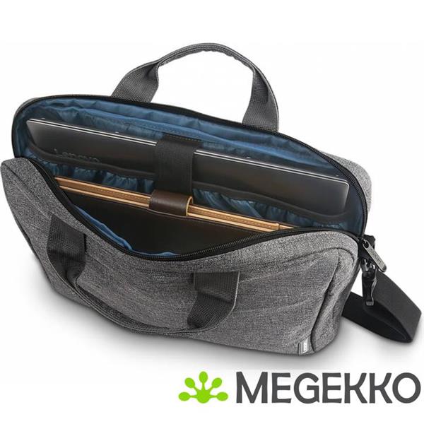 Grote foto lenovo casual toploader t210 15.6 laptop tas in grijs computers en software overige computers en software