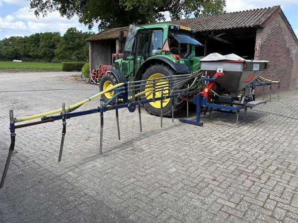 Grote foto swincosem rijenstrooier 18 rijen agrarisch kunstmestrooiers
