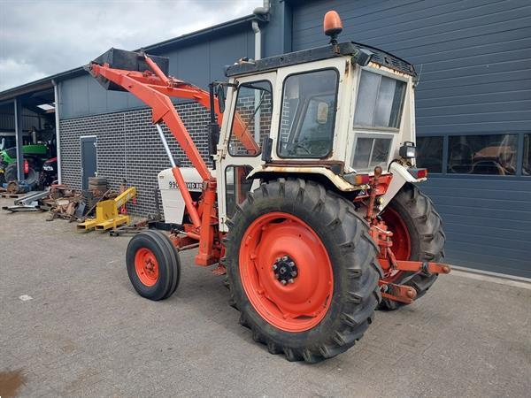 Grote foto david brown 990 met voorlader en stuurbekrachtiging agrarisch tractoren