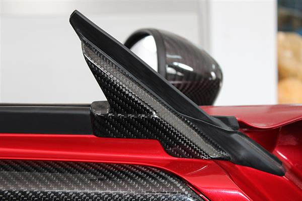 Grote foto alfa romeo 4c interieur deur driehoek cover auto onderdelen tuning en styling