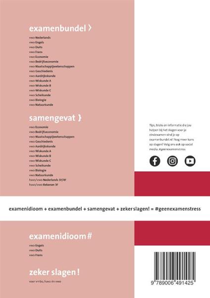 Grote foto examenbundel vwo bedrijfseconomie 2021 2022 boeken overige boeken