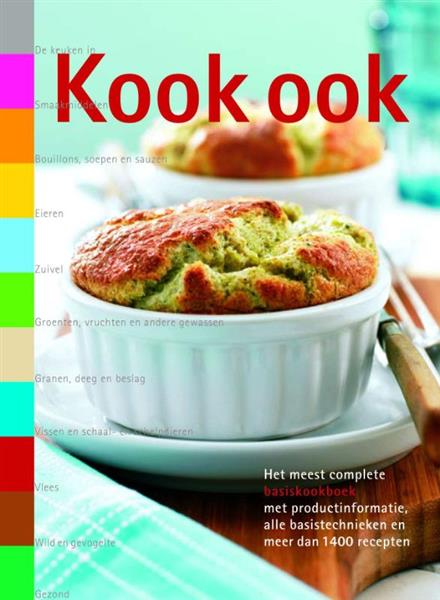 Grote foto kook ook boeken kookboeken