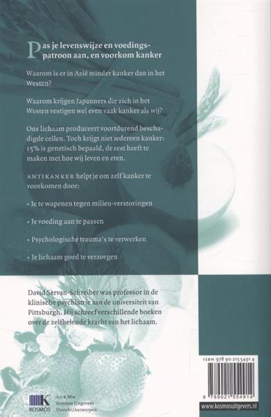 Grote foto antikanker boeken gezondheid en voeding