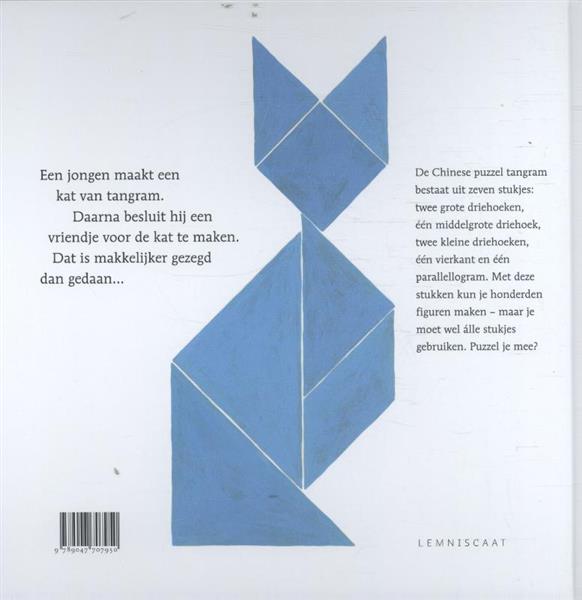 Grote foto tangramkat boeken overige boeken