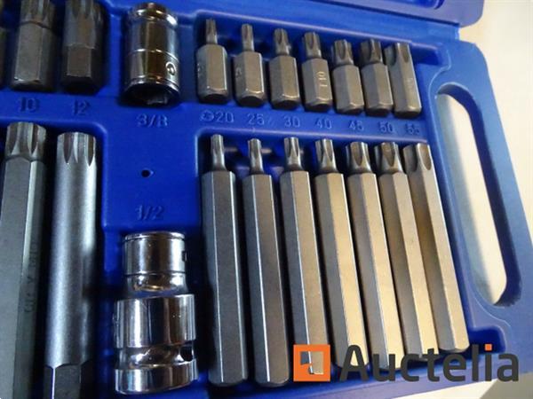 Grote foto torx star bitset 40 stuks doe het zelf en verbouw gereedschappen en machines