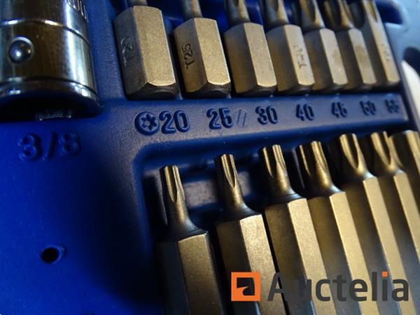 Grote foto torx star bitset 40 stuks doe het zelf en verbouw gereedschappen en machines