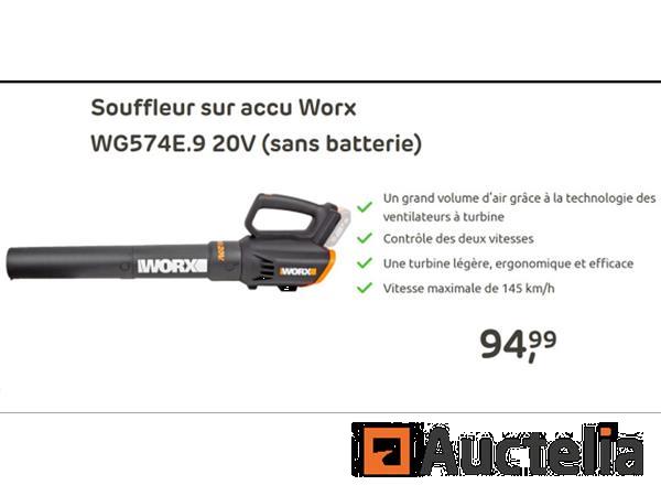 Grote foto worx wg547e.9 draadloze blazer doe het zelf en verbouw gereedschappen en machines