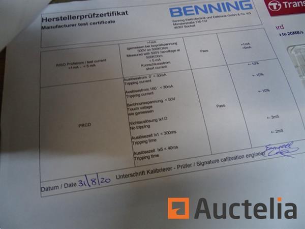 Grote foto set testers voor het testen van elektrische apparaten benning st 755 winkelwaarde 2754 doe het zelf en verbouw onderdelen en accessoires