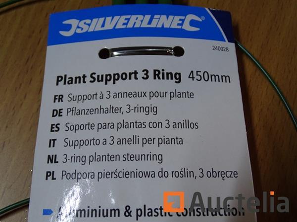 Grote foto silverline 3 ring plantenstandaard doe het zelf en verbouw gereedschappen en machines