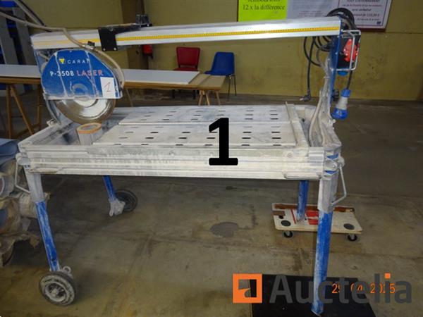 Grote foto 1 natzaag cabat lasertegelsnijder tafellengte 140 breedte 65 diam. 35cm doe het zelf en verbouw ijzerwaren en bevestigingsmiddelen