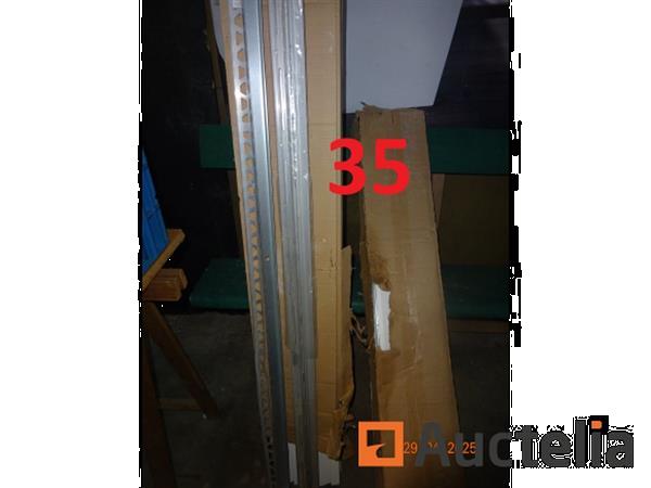 Grote foto 1 set van 5 trapladders 1 set hoekijzers spiegels voor verlaagde plafonds doe het zelf en verbouw ijzerwaren en bevestigingsmiddelen