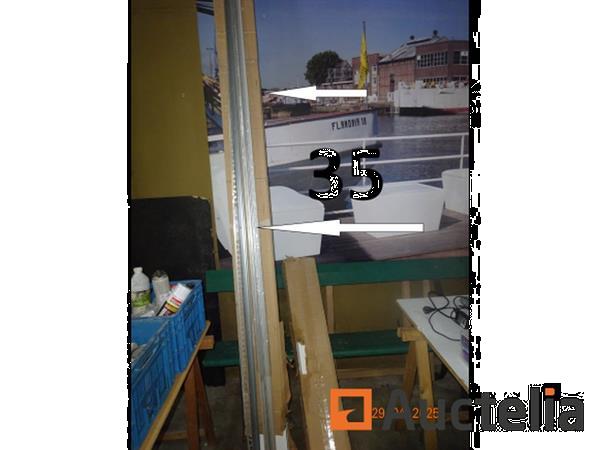 Grote foto 1 set van 5 trapladders 1 set hoekijzers spiegels voor verlaagde plafonds doe het zelf en verbouw ijzerwaren en bevestigingsmiddelen