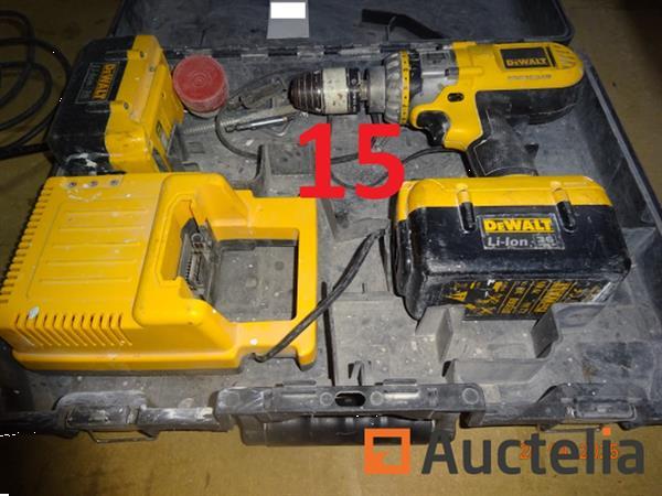 Grote foto 1 dewalt 36 volt accu boorstatief met 2 accu en oplader doe het zelf en verbouw ijzerwaren en bevestigingsmiddelen