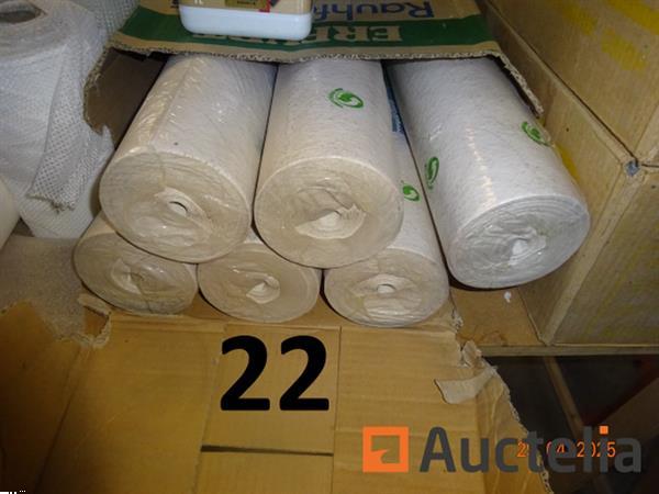 Grote foto 2 dozen eiken parket 1 set behang 3 blikken parketbeits plastor 1 set worm en tassotvezels doe het zelf en verbouw ijzerwaren en bevestigingsmiddelen