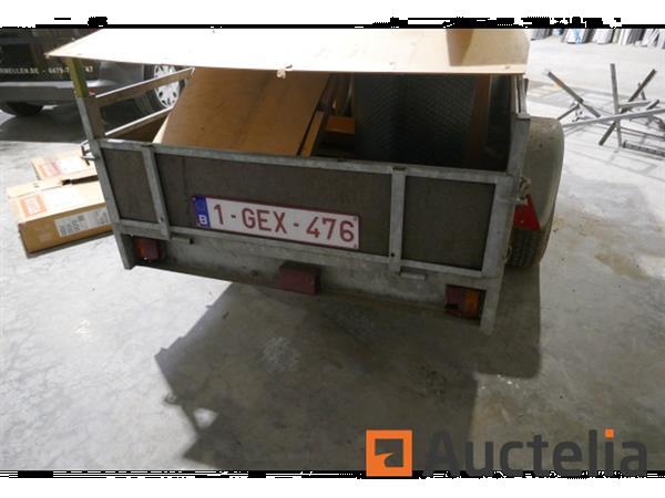 Grote foto aanhangwagen zonder zichtbaar merk agrarisch aanhangwagens