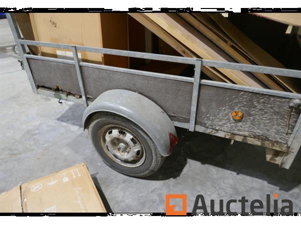 Grote foto aanhangwagen zonder zichtbaar merk agrarisch aanhangwagens