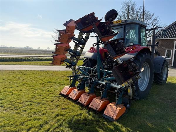 Grote foto comeb flapi 600 12 rijen hydraulisch opvouwbaar agrarisch onkruidbestrijding
