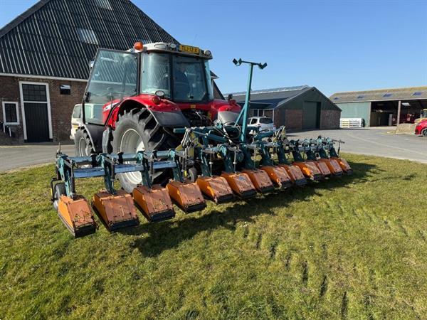 Grote foto comeb flapi 600 12 rijen hydraulisch opvouwbaar agrarisch onkruidbestrijding