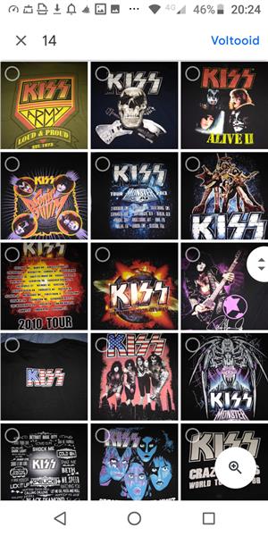 Grote foto t shirts rock heavy metal kleding heren t shirts