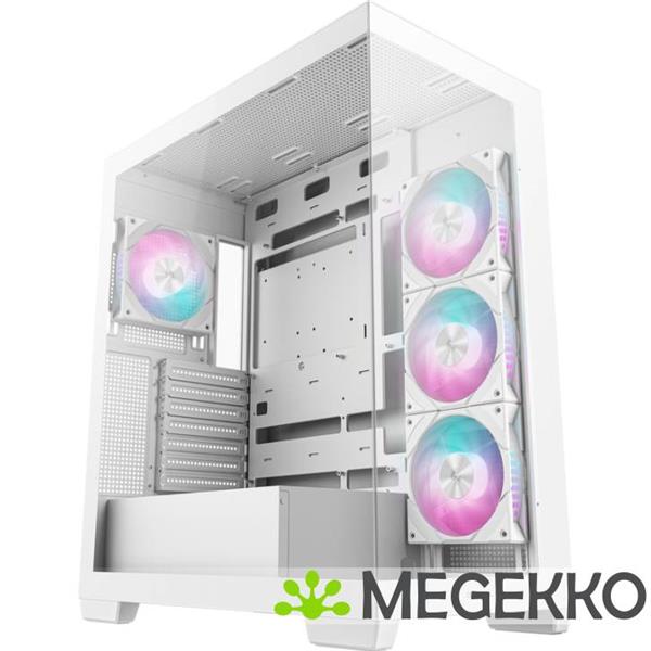 Grote foto deepcool cg580 4f wh computers en software behuizingen en kasten