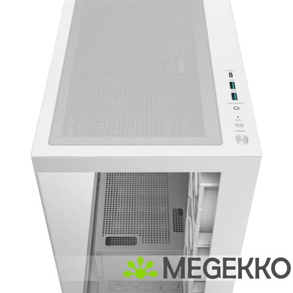 Grote foto deepcool cg580 4f wh computers en software behuizingen en kasten
