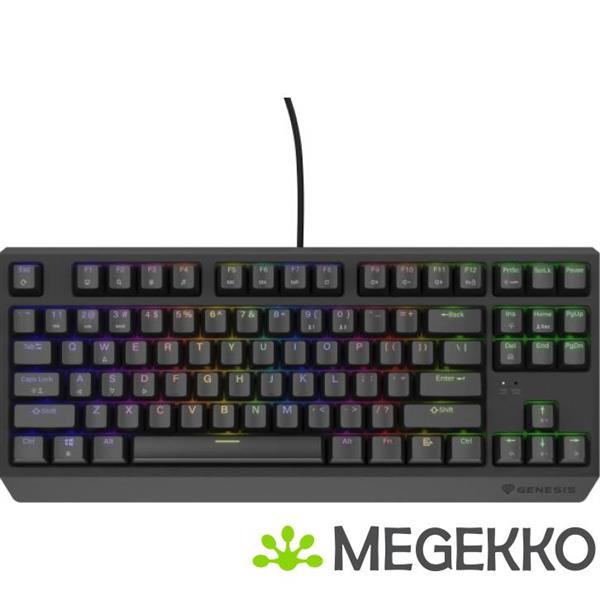 Grote foto genesis nkg 2077 thor 230 tkl rgb toetsenbord in zwart computers en software toetsenborden