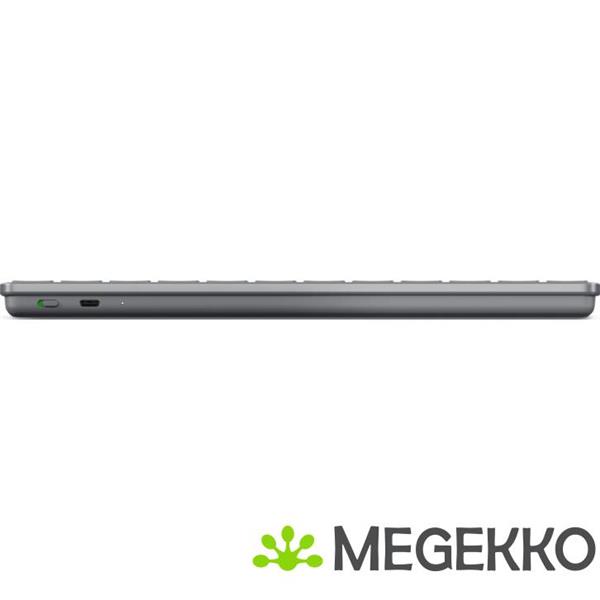 Grote foto lenovo zg38c05820 toetsenbord universeel usb bluetooth qwerty amerikaans engels grijs computers en software toetsenborden