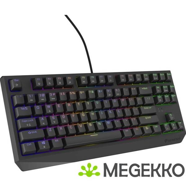 Grote foto genesis nkg 2079 thor 230 tkl rgb gaming toetsenbord in zwart computers en software toetsenborden