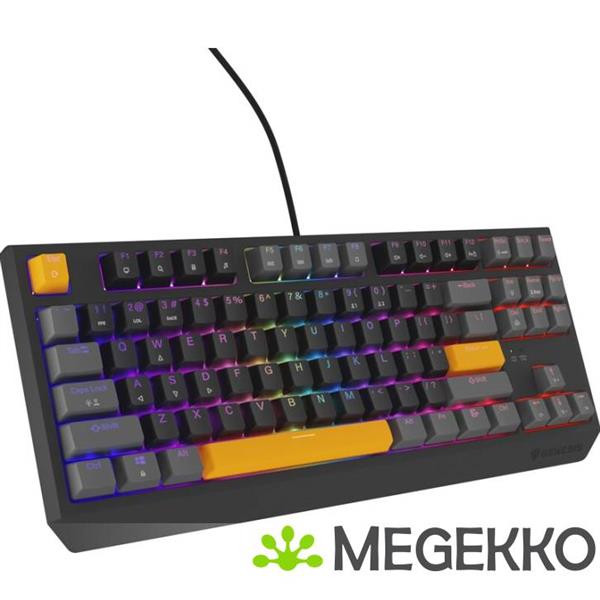 Grote foto genesis nkg 2081 thor 230 tkl usb gaming toetsenbord in grijs computers en software toetsenborden