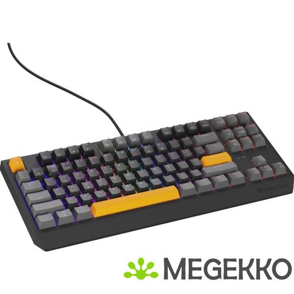 Grote foto genesis nkg 2081 thor 230 tkl usb gaming toetsenbord in grijs computers en software toetsenborden