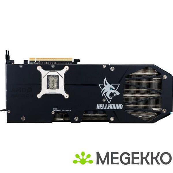 Grote foto powercolor hellhound amd radeon rx 9070 16gb computers en software videokaarten