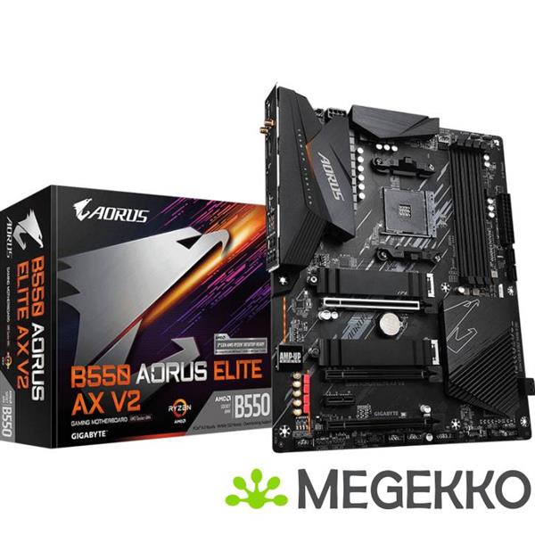 Grote foto gigabyte b550 aorus elite ax v2 computers en software moederborden