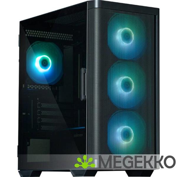 Grote foto zalman m4 black computers en software behuizingen en kasten
