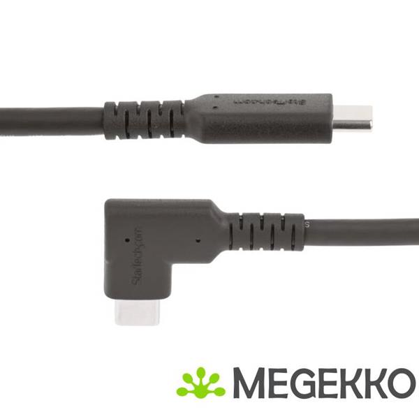 Grote foto startech.com rusb31cc1mbr usb kabel 1 m usb 3.2 gen 2 3.1 gen 2 usb c zwart computers en software overige computers en software