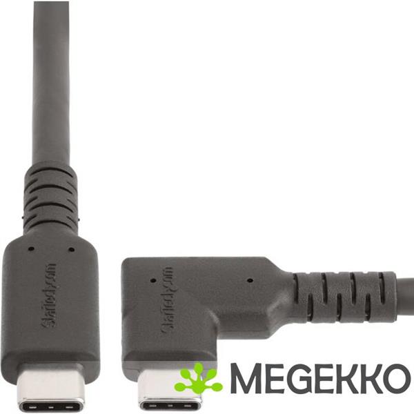 Grote foto startech.com rusb31cc1mbr usb kabel 1 m usb 3.2 gen 2 3.1 gen 2 usb c zwart computers en software overige computers en software