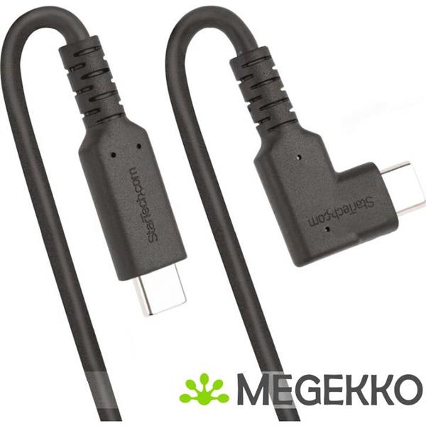 Grote foto startech.com rusb31cc1mbr usb kabel 1 m usb 3.2 gen 2 3.1 gen 2 usb c zwart computers en software overige computers en software