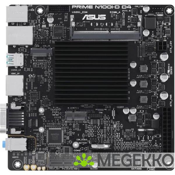 Grote foto asus prime n100i d d4 na computers en software moederborden