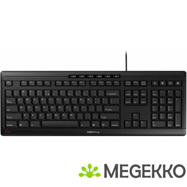 Grote foto cherry stream keyboard azerty computers en software toetsenborden