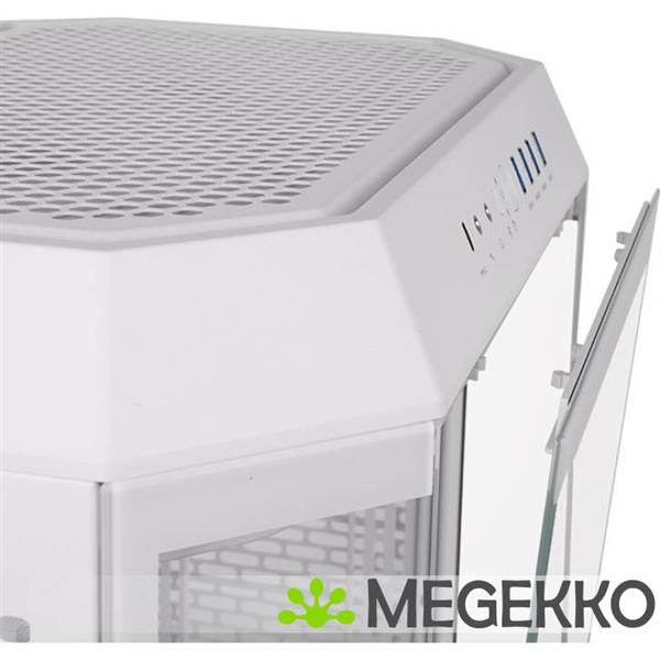 Grote foto thermaltake the tower 600 midi tower wit computers en software behuizingen en kasten