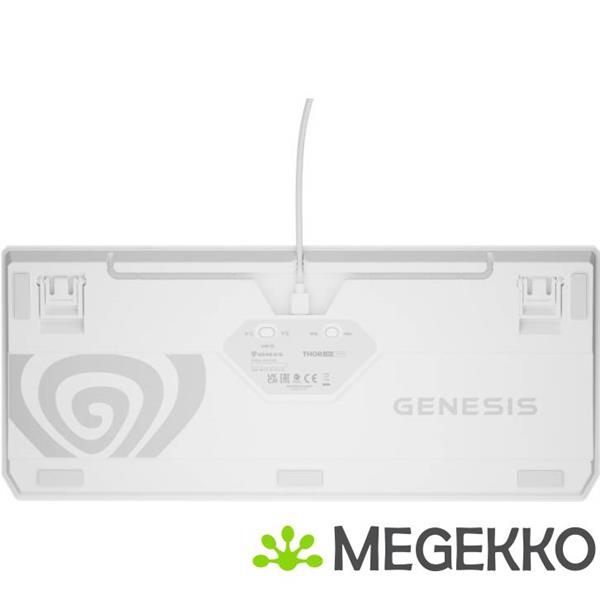Grote foto genesis nkg 2165 thor 230 tkl gaming toetsenbord usb rf wireless bluetooth in wit computers en software toetsenborden