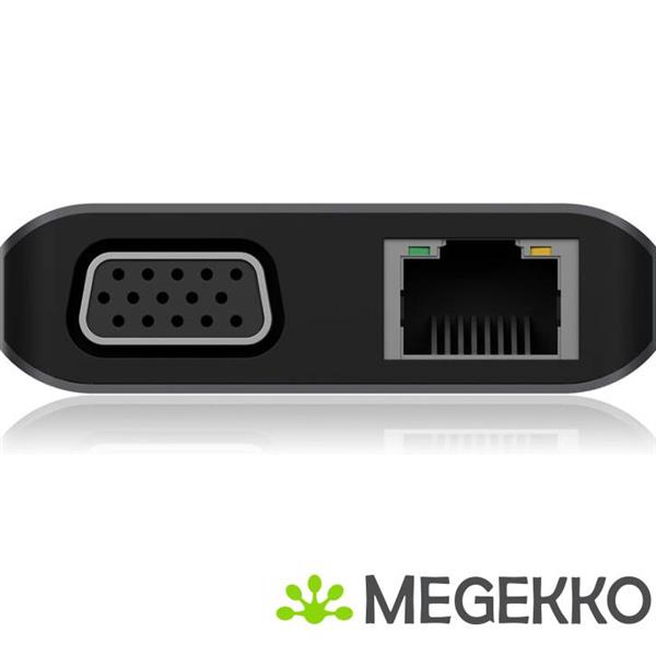 Grote foto icy box ib dk4070 cpd usb type c dockingstation 12 aansl. computers en software overige computers en software