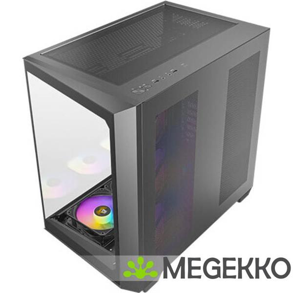 Grote foto antec c5 argb black computers en software behuizingen en kasten