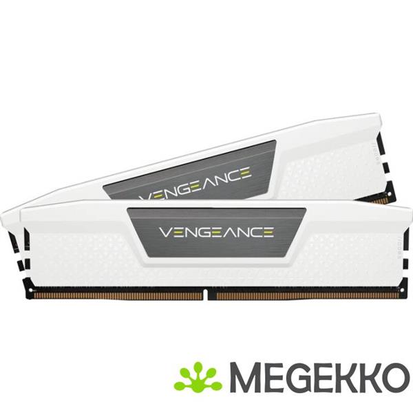 Grote foto corsair ddr5 vengeance 2x16gb 5600 white computers en software harde schijven