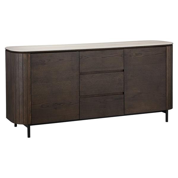 Grote foto dressoir ritz 180 cm bruin richmond interiors huis en inrichting eettafels