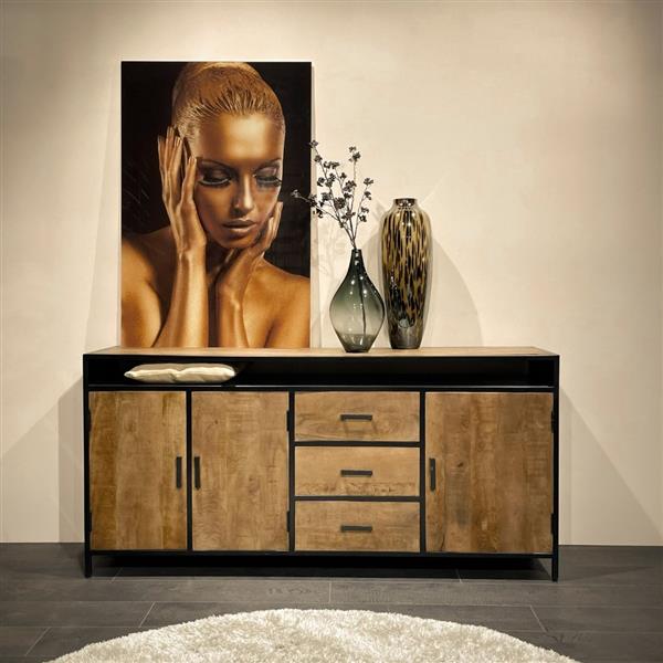 Grote foto dressoir sturdy 180x40x90 cm huis en inrichting eettafels