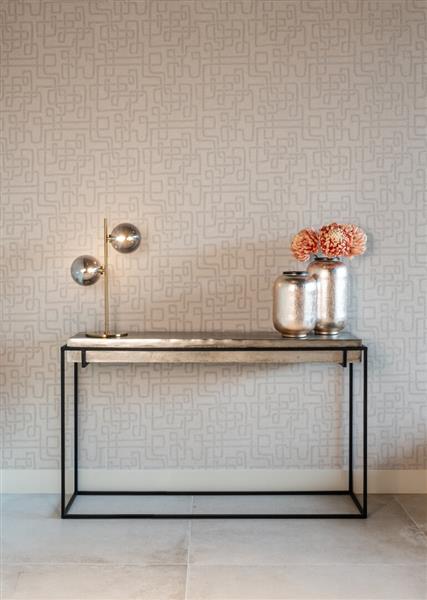 Grote foto wandtafel calloway champagne goud 140 cm richmond interiors huis en inrichting eettafels