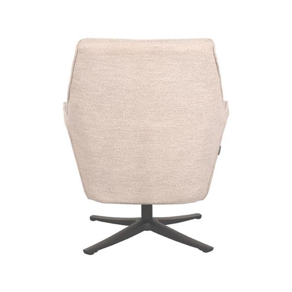Grote foto draaifauteuil tod 76x75x90 cm natural boucle 360 graden draaibaar huis en inrichting eettafels
